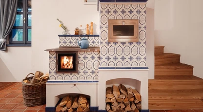 Kování na kachlová kamna